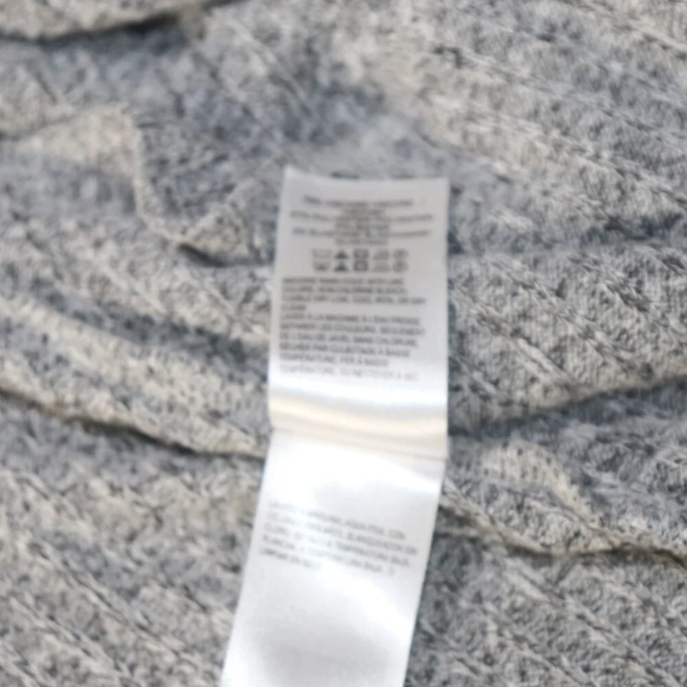 Lucky Brand Grey Cardigan Sweater Hoodie Lot Size Medium